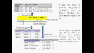 How to speed up programming with WinCC Flexible and Step7 using Excel macros 3