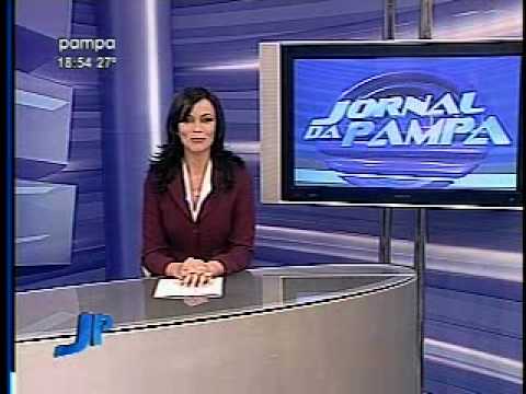 Cris Weber - Apresentao Jornal da Pampa