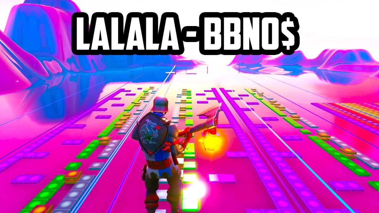 lalala bbno Fortnite Music Blocks YouTube
