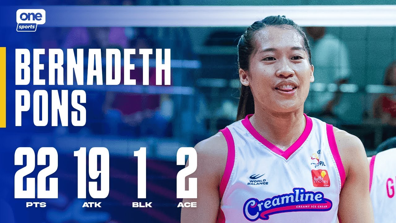 Pons DELIVERS 22 PTS for Creamline vs. Petro Gazz 💥 | 2024-25 PVL ALL-FILIPINO CONFERENCE FINALS