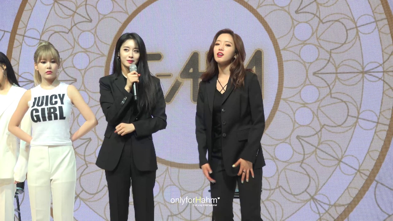 170614 Eunjung at What's My Name? showcase