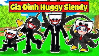 HUY NOOB EM BÉ ĐƯỢC NHẬN NUÔI BỞI GIA ĐÌNH HUGGY SLENDY*1 NGÀY SỐNG VỚI GIA ĐÌNH HUGGY SLENDY👪👾