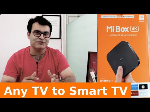 किसी भी टीवी को स्मार्ट टीवी कैसे बनाये? | Convert Old TV To Smart TV With Mi Box 4K- Hindi Review