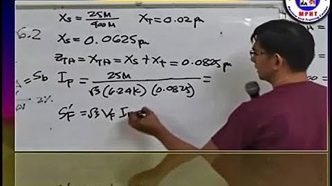POWER SYSTEM: Three Phase Fault | Regie Marinay