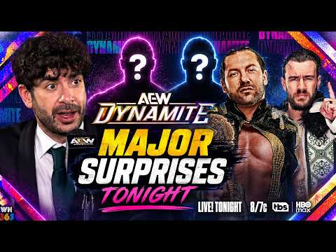 5 AEW DYNAMITE MAJOR SURPRISES TONIGHT!