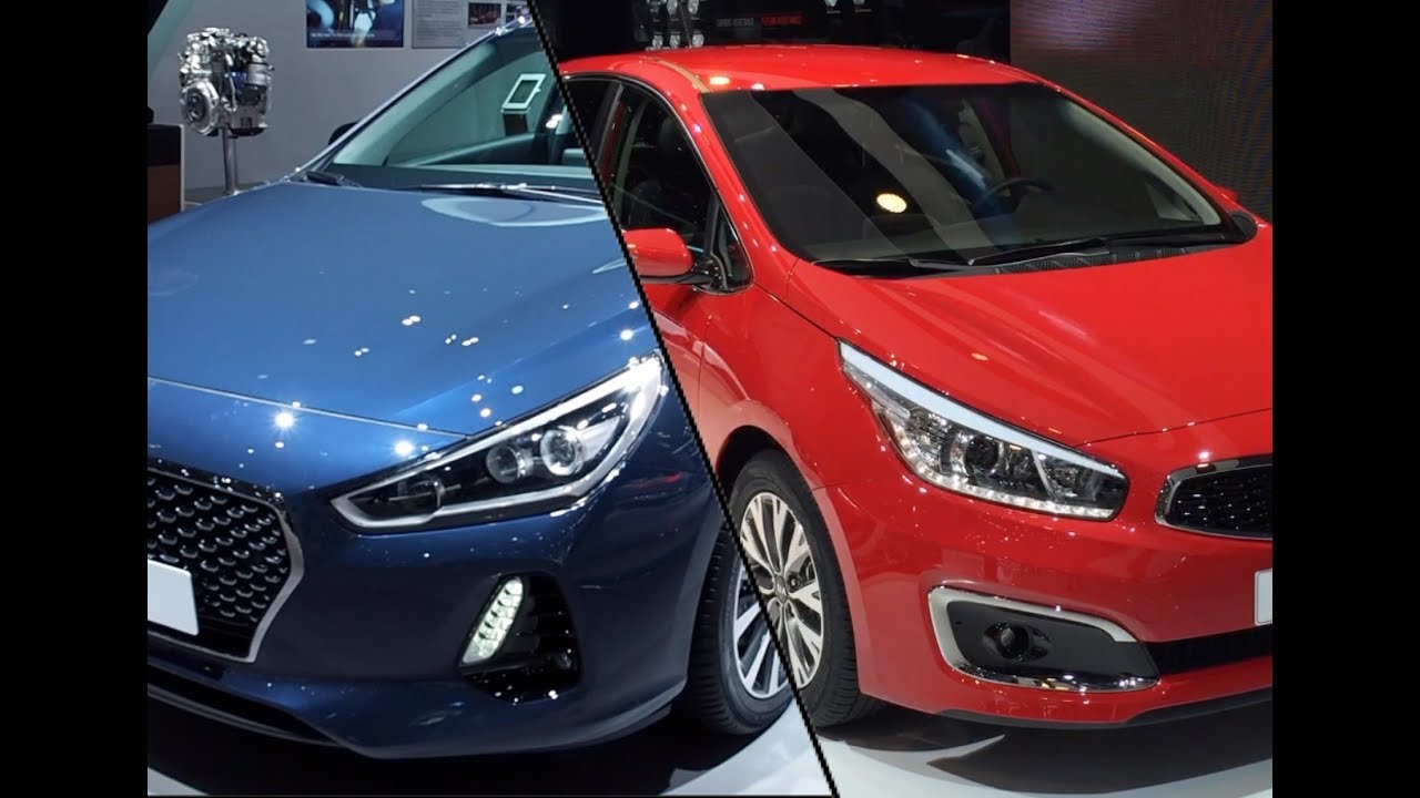 2017 Hyundai i30 vs. 2017 Kia Cee'd YouTube