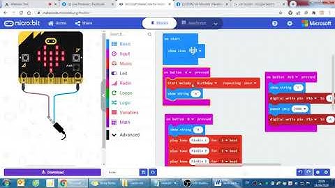 ✨✨✨09 - Bài số 07: Lập trình với các Cảm biến lửa, khói, khí gas, còi buzzer - Lập trình Micro:bit