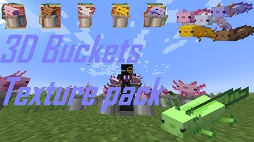 Improved Buckets Texture Pack  Download + Showcase