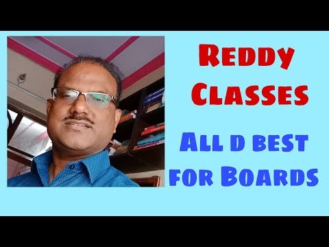Cls-10 ,Reddy Claases Live Stream for All d best Wishes