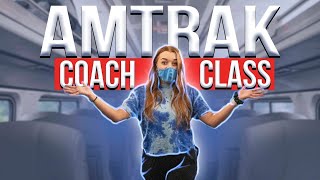 What it's like to ride AMTRAK coach class//Northeast Regional Train