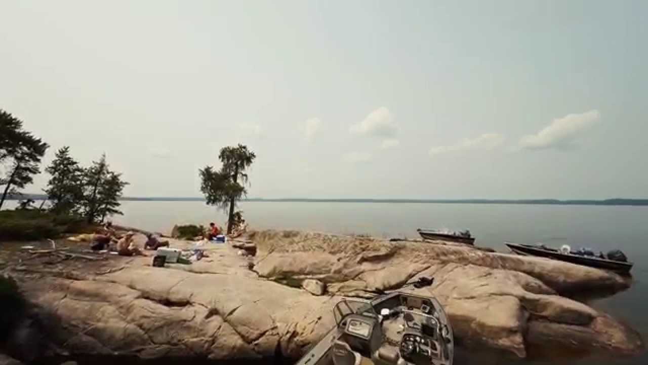 Shore lunch Big Sand lake , Minaki YouTube