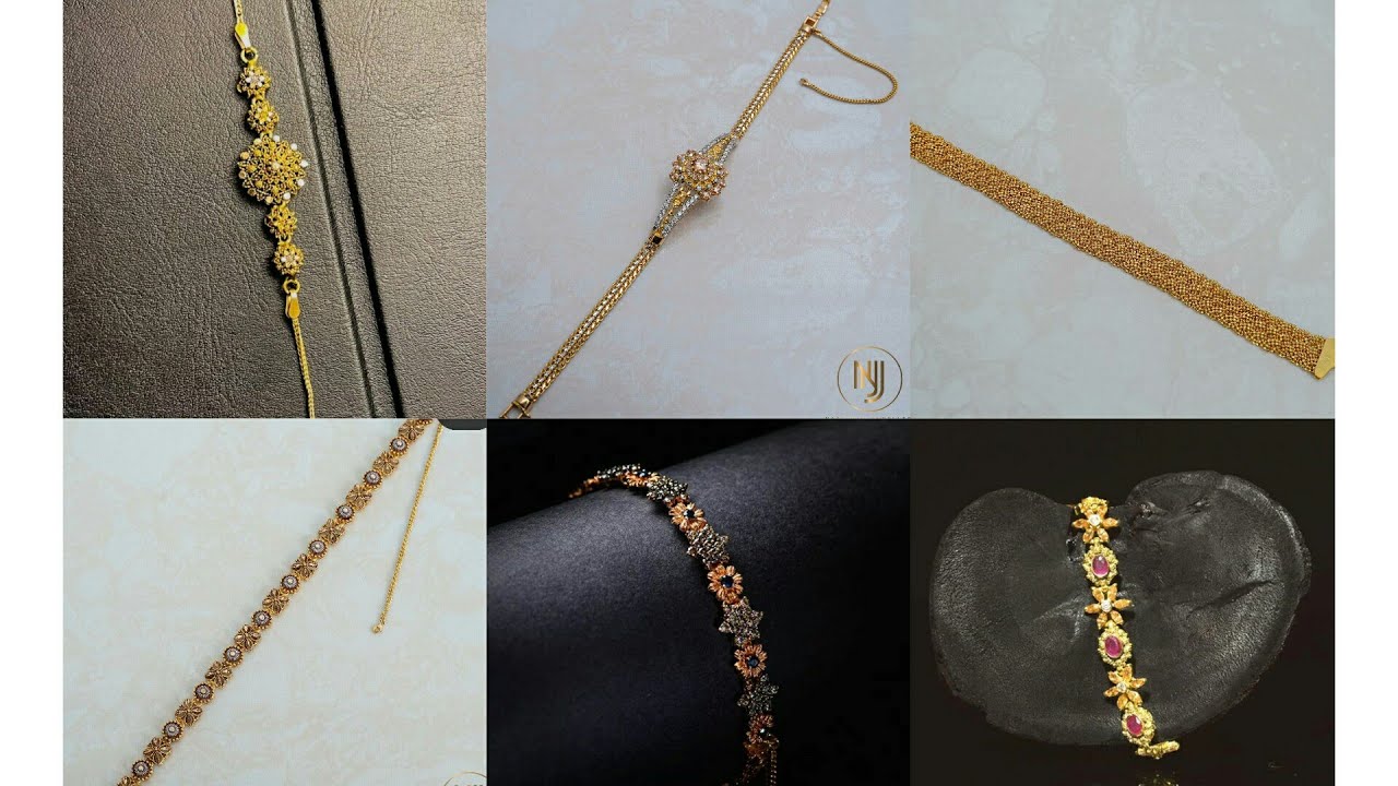 amazing gold bracelet designs 2022 bracelet design YouTube