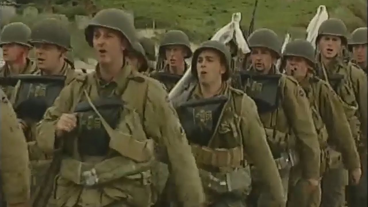 Filming ’Saving Private Ryan’ on Curracloe Beach, Co. Wexford, Ireland 1997