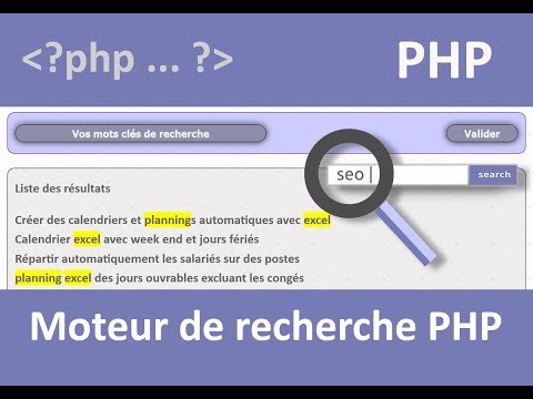 Moteur De Recherche Web En Php