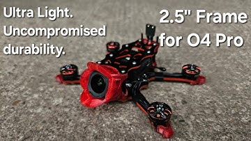 2.5" FPV Drone Frame for DJI O4 Pro Ryn25 Trailer