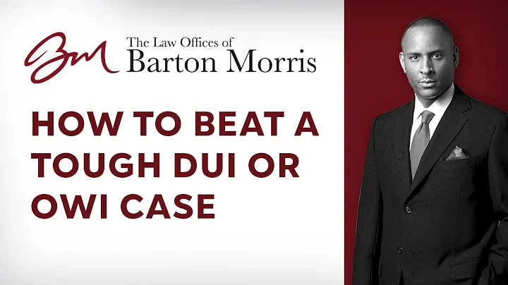 How to Beat a Tough DUI Case | Michigan Criminal Defense Specialized Forensic Lawyer-Scientist