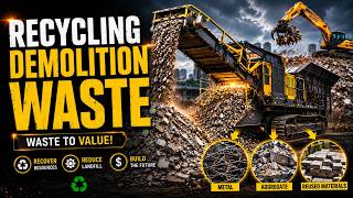 Recycling Demolition Waste | How Construction Debris Is Turned into Valuable Materials