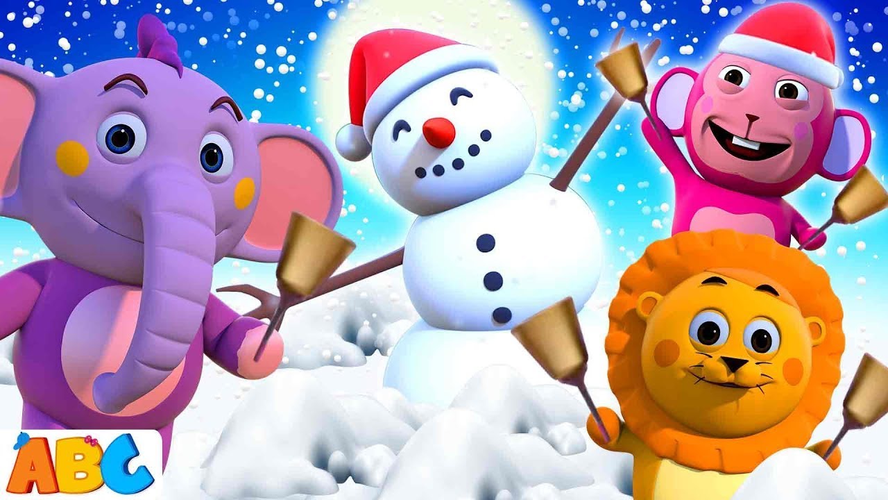 🎄Jingle Bells, Jingle Bells Song 🎅 ️ Cute Christmas Song For Kids By ...