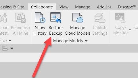 Recovering A Revit Workshared File