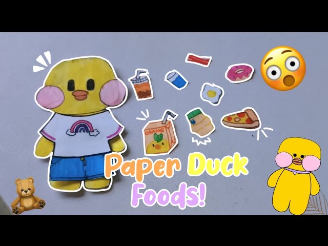 DIY: How to make a paper duck — Steemit