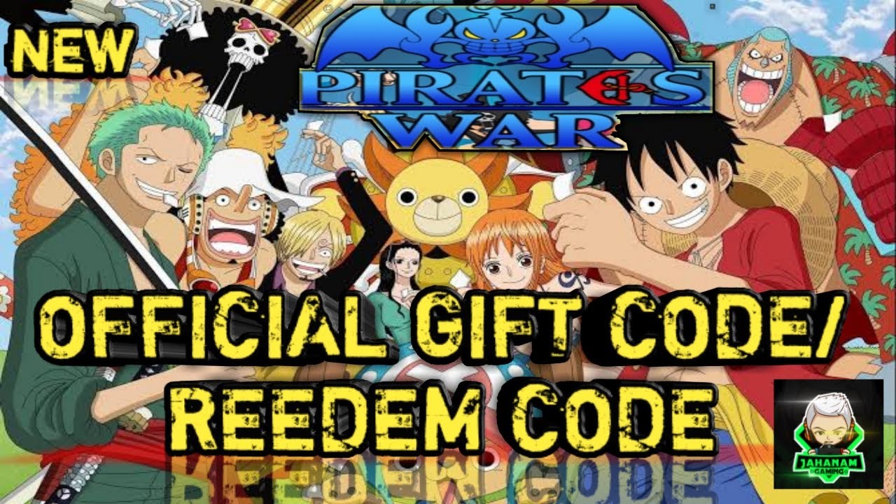 OFFICIAL GIFT CODE/REEDEM CODE PIRATES WAR DEVIL FRUIT LEGENDS YouTube
