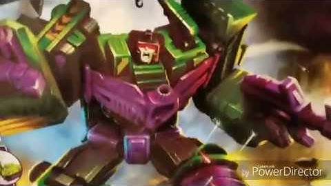 Unboxing Transformers Combiner War Devastator from Hasbro 2015
