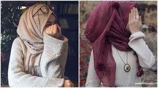 Top Ten Hijab styles photo poses | Stylish hidden photo poses | Smart Hijab style new photo pose