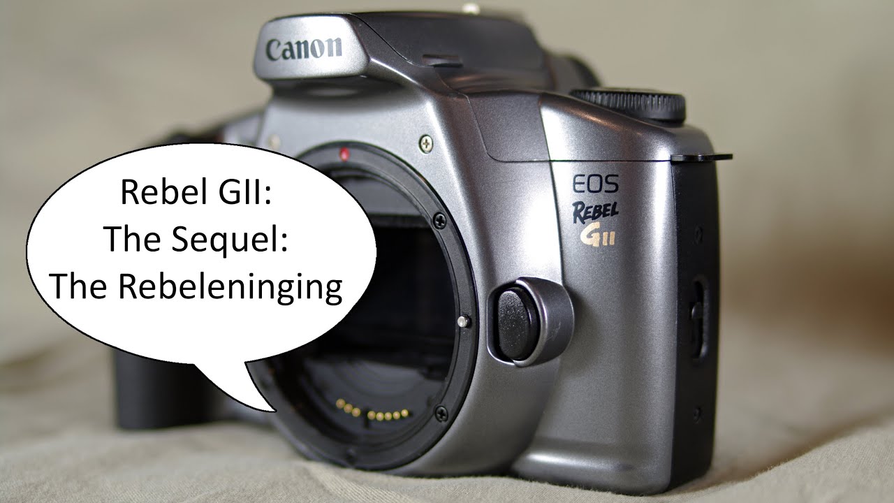 Canon Eos Rebel Gii User Manual