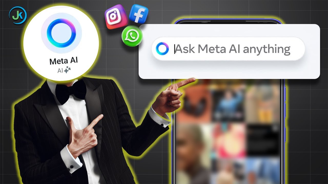 Meta AI whatsapp  How to use - WhatsApp meta ai kya hai - WhatsApp mein Meta AI Kasey use Kary?