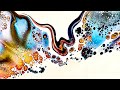 (178)Dutch Pour with recipe!Cell Activator used/Acrylic Pouring for beginners!