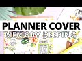 PLANNER COVER MEMORY KEEPING | PLANYTHING SUMMER STICKERS | SEASONAL MEMORY KEEPING PAGE