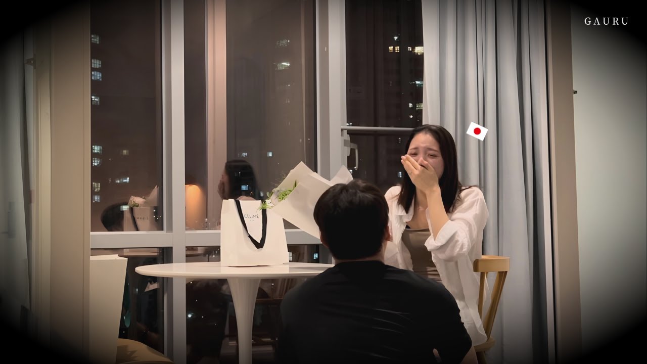 처음으로 일본인 여자친구를 울렸습니다..