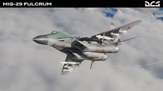 МиГ-29 Fulcrum | Про самолёт и прохожу обучение | DCS