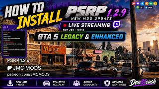 How to install Mod Project Santos (PSRP 1.2.9) in both GTA 5 Legacy & Enhanced