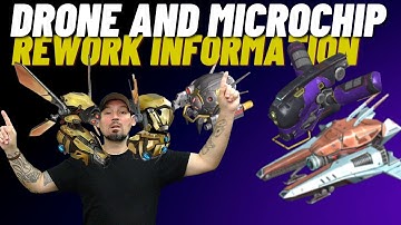 War Robots: drone and microchip rework stats for testing.