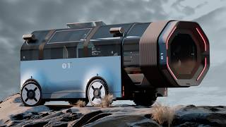 Inside Hytte: This Camper EXPANDS Into A Futuristic Glass House!