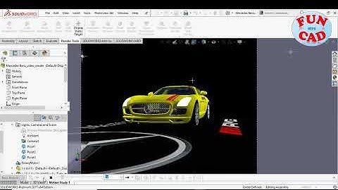 Learn how to RENDER VIDEO using PhotoView 360 in SolidWorks | Basic Video Rendering Tutorial