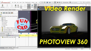 Learn how to RENDER VIDEO using PhotoView 360 in SolidWorks | Basic Video Rendering Tutorial