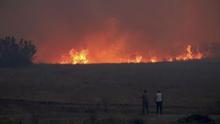 Canicule en Europe : incendies à Tenerife et en Grèce, la France en alerte orange