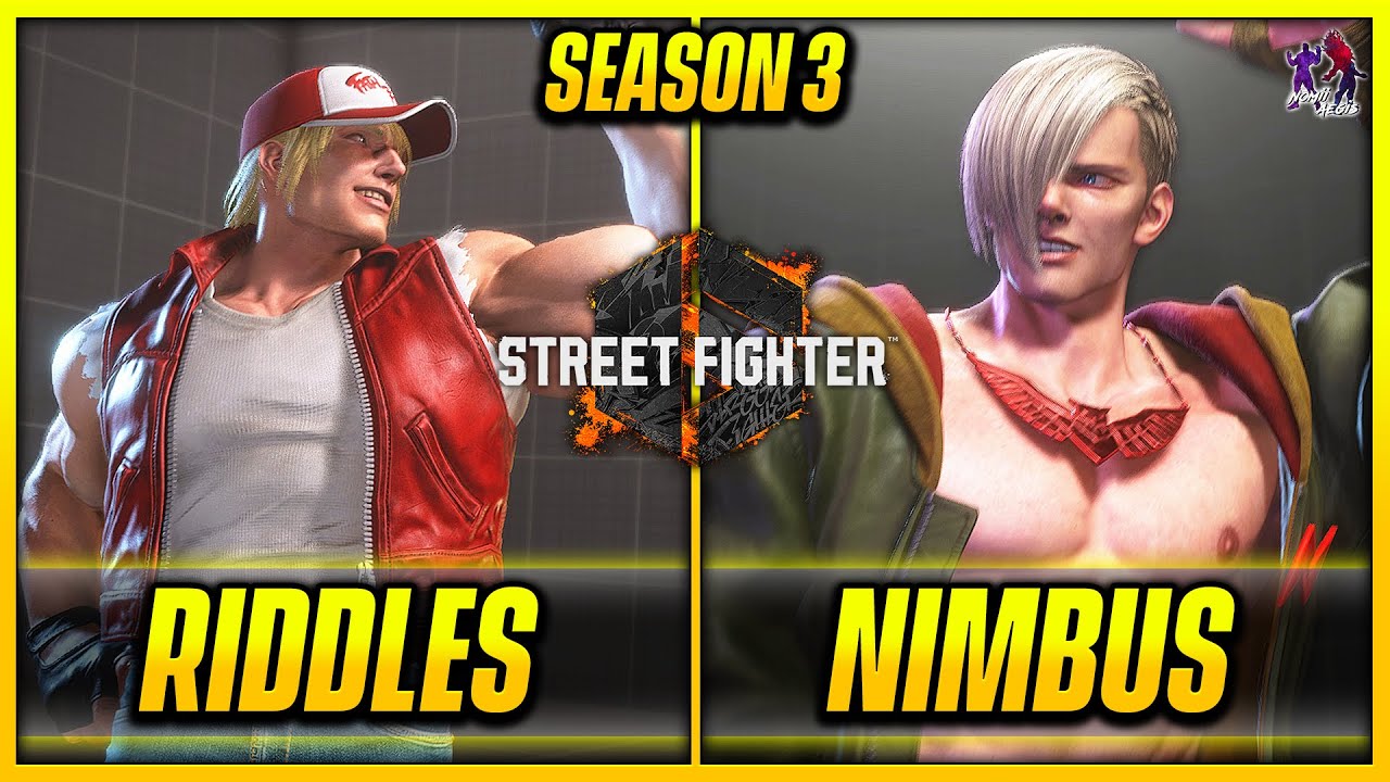 SF6 ▰ РИДДЛС (ТЕРРИ) ПРОТИВ НИМБУСА (ЭД) ▰ Геймплей Street Fighter 6 высокого уровня