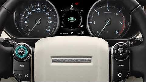 Land Rover Discovery 19MY InControl Touch Pro Steering Wheel Controls EN
