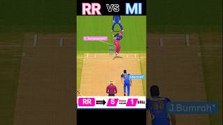 MI 🆚 RR / 19 Run 6 Ball #india #ipl #t20 #shorts #viral #cricket