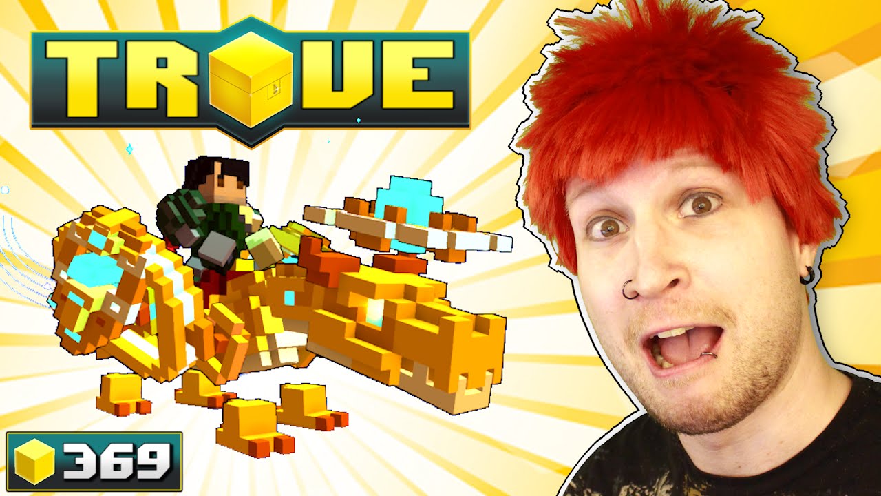 Super Rare Golden Dragon Albert Get Scythe Plays Trove 369 Youtube