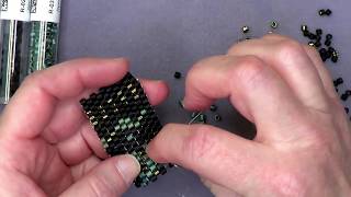 4/24 Creative Connections with Kate...Let's wrap up Peyote Stitch Week!