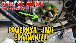 Cara pasang magnet yz pnp RX king #tutorial#modifikasi #restoration