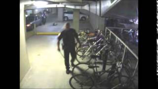 Guy trying to steal bike caught by Patrol Officers