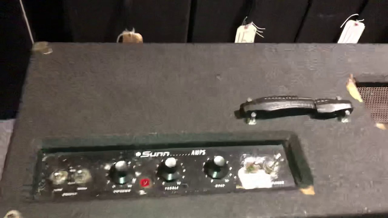 1965 Sunn C-60 amp serial 