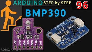 Lesson 96: Barometric Pressure, Temperature, Approximate Altitude Sensor BMP390 with LCD screenshot 3