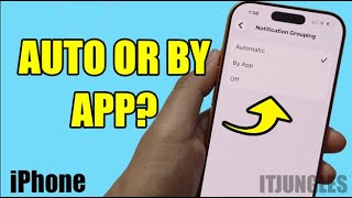Как настроить группировку уведомлений приложений на iPhone (автоматическая или по приложениям) screenshot 2