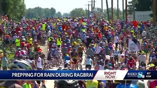 Rainy days could cut into RAGBRAI LII